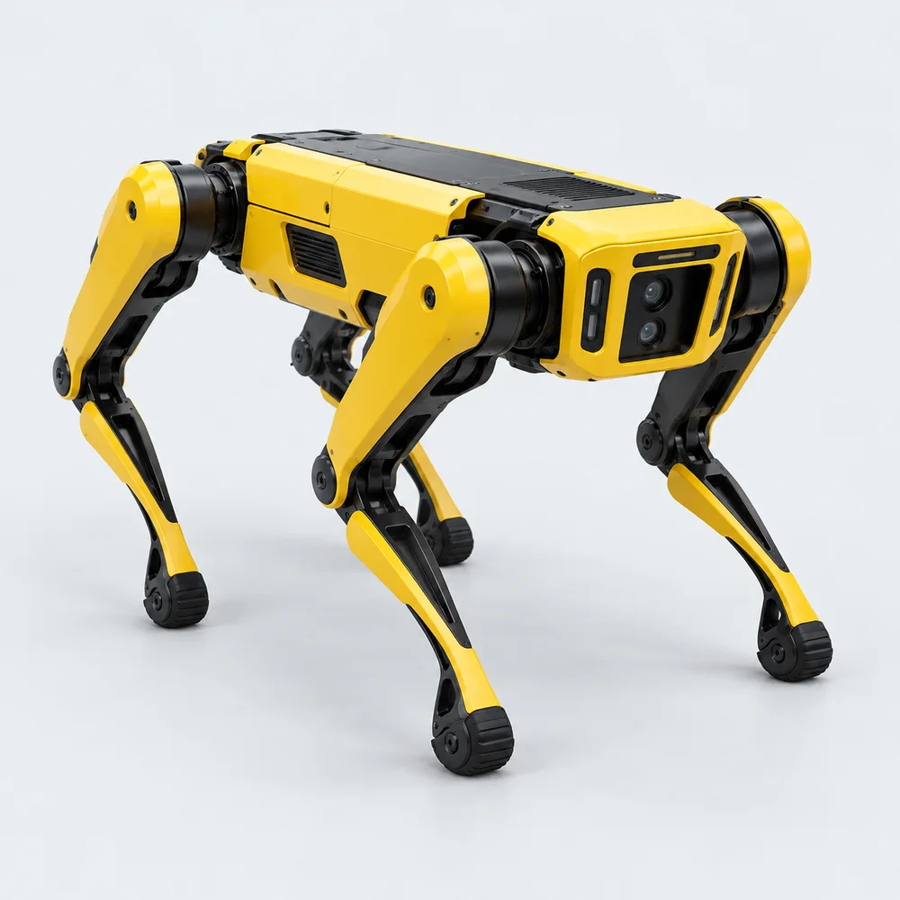 ИИ-иллюстрация для Boston Dynamics Spot; внешний вид может отличаться